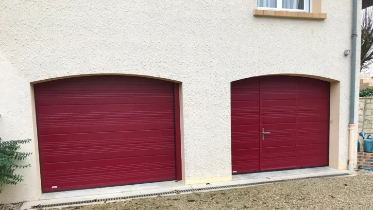 Coneption et installation de porte de garage en fer forgée à Saint Dizier