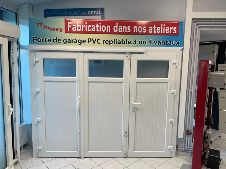 Installation de portail en PVC